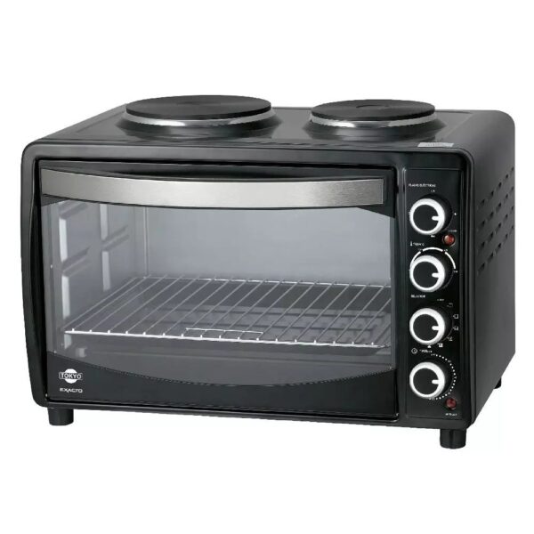 Horno tokyo exacto con convector 42l 2 placas electricas 3100 w