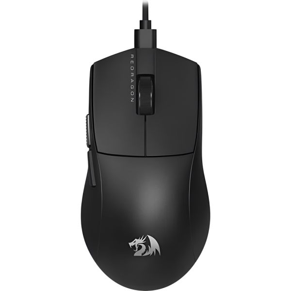 MOUSE REDRAGON M724 1K KING BLACK 12000DPI