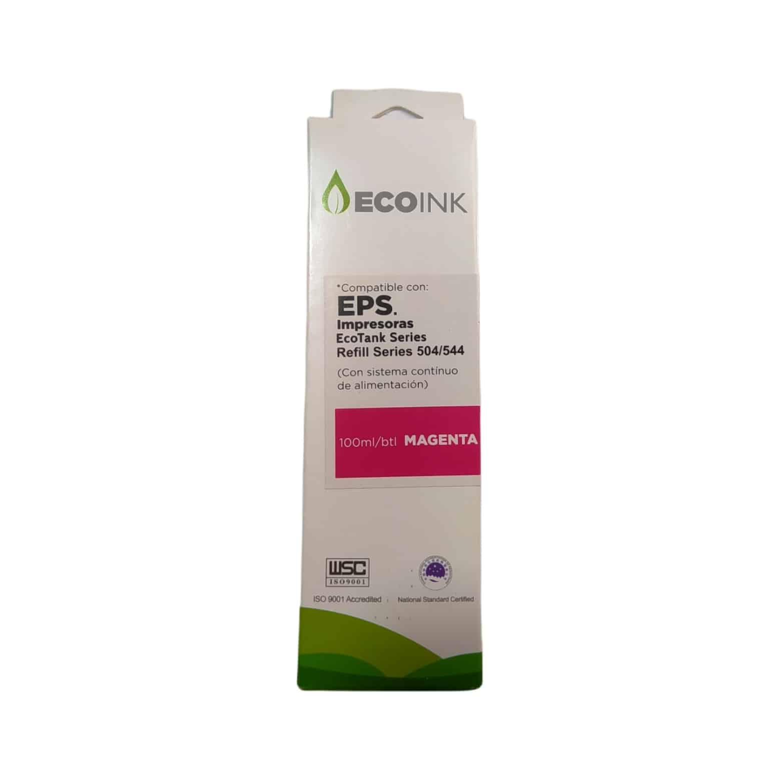 TINTA ECOINK 100ML EPSON MAGENTA